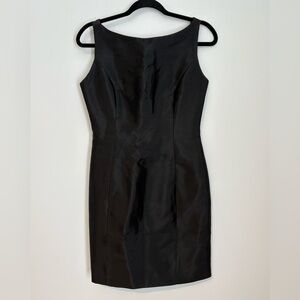 Petrovitch & Robinson Paris Designer Black Classic Cocktail Dress - Size Small